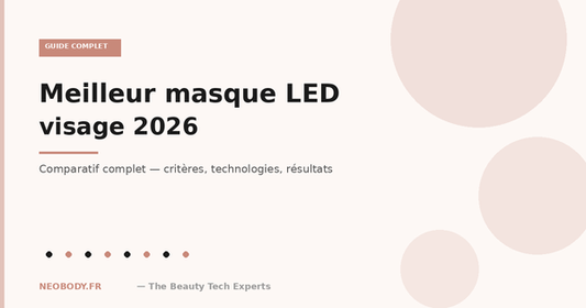 Meilleur masque LED visage 2026 : comparatif complet
