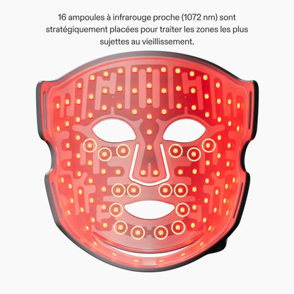 Masque LED Visage Rouge & Proche Infrarouge 830 nm | Neobody